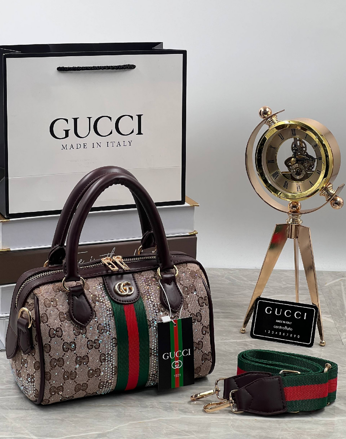 Gucci speedy with Swarovski 25