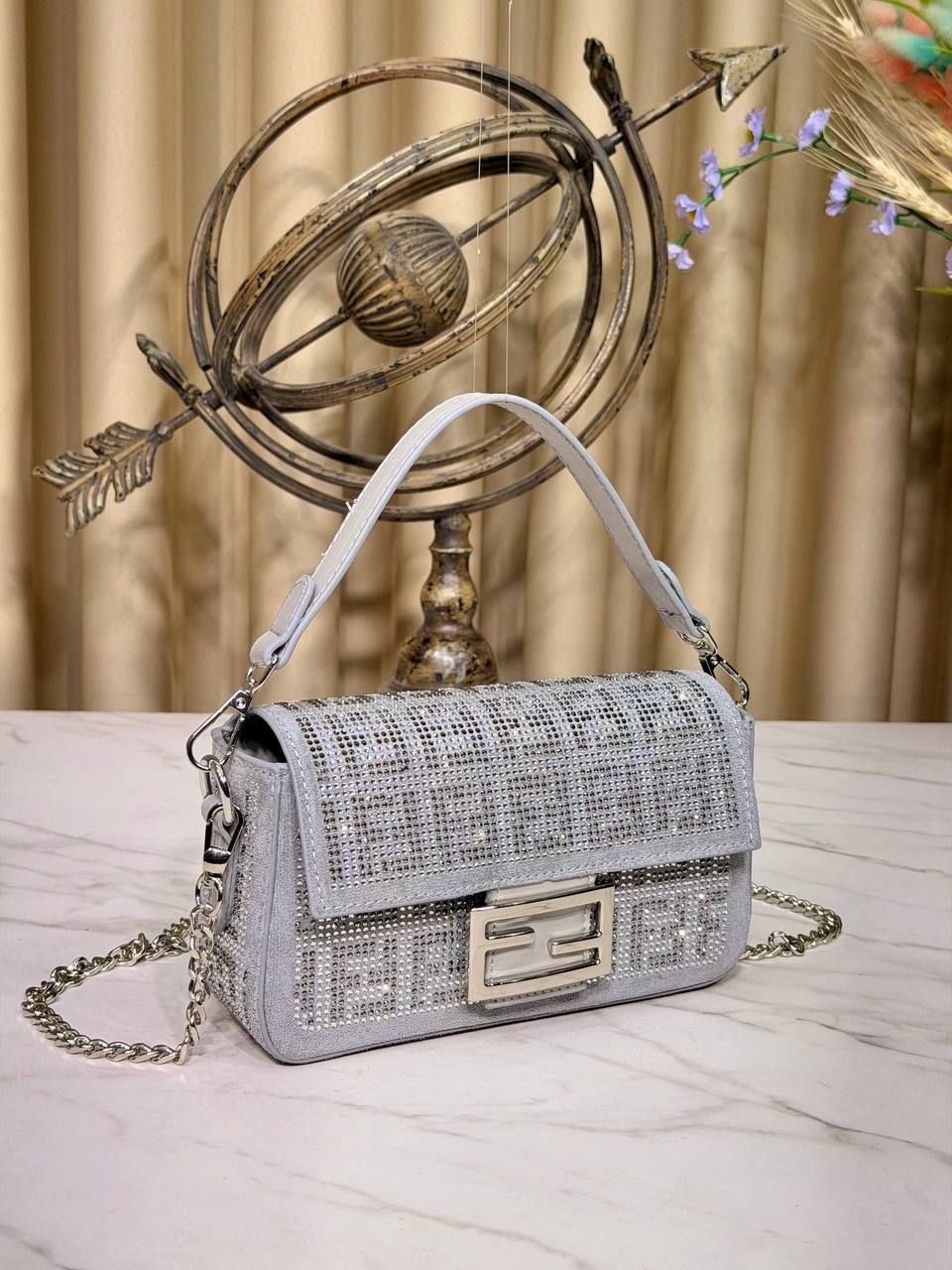 Fendi Swarovski new #7990