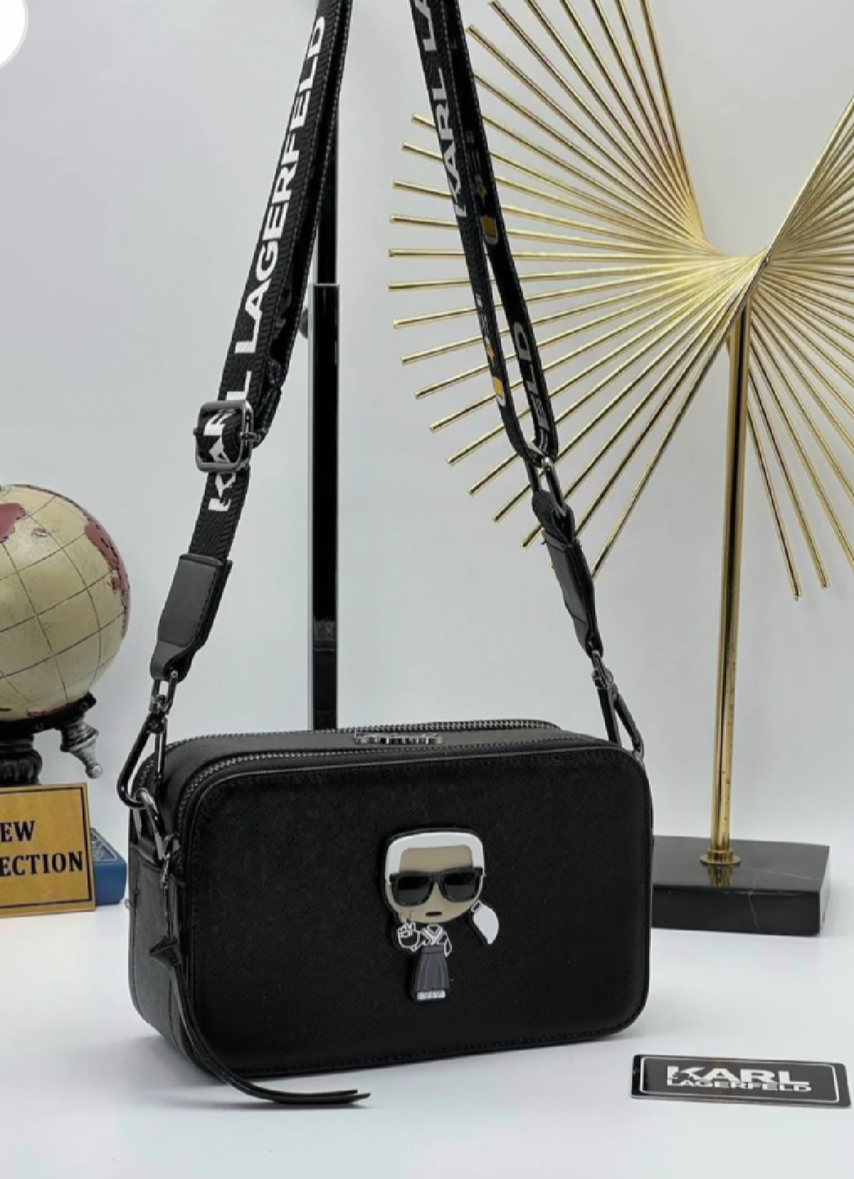Karl Lagerfeld snapped